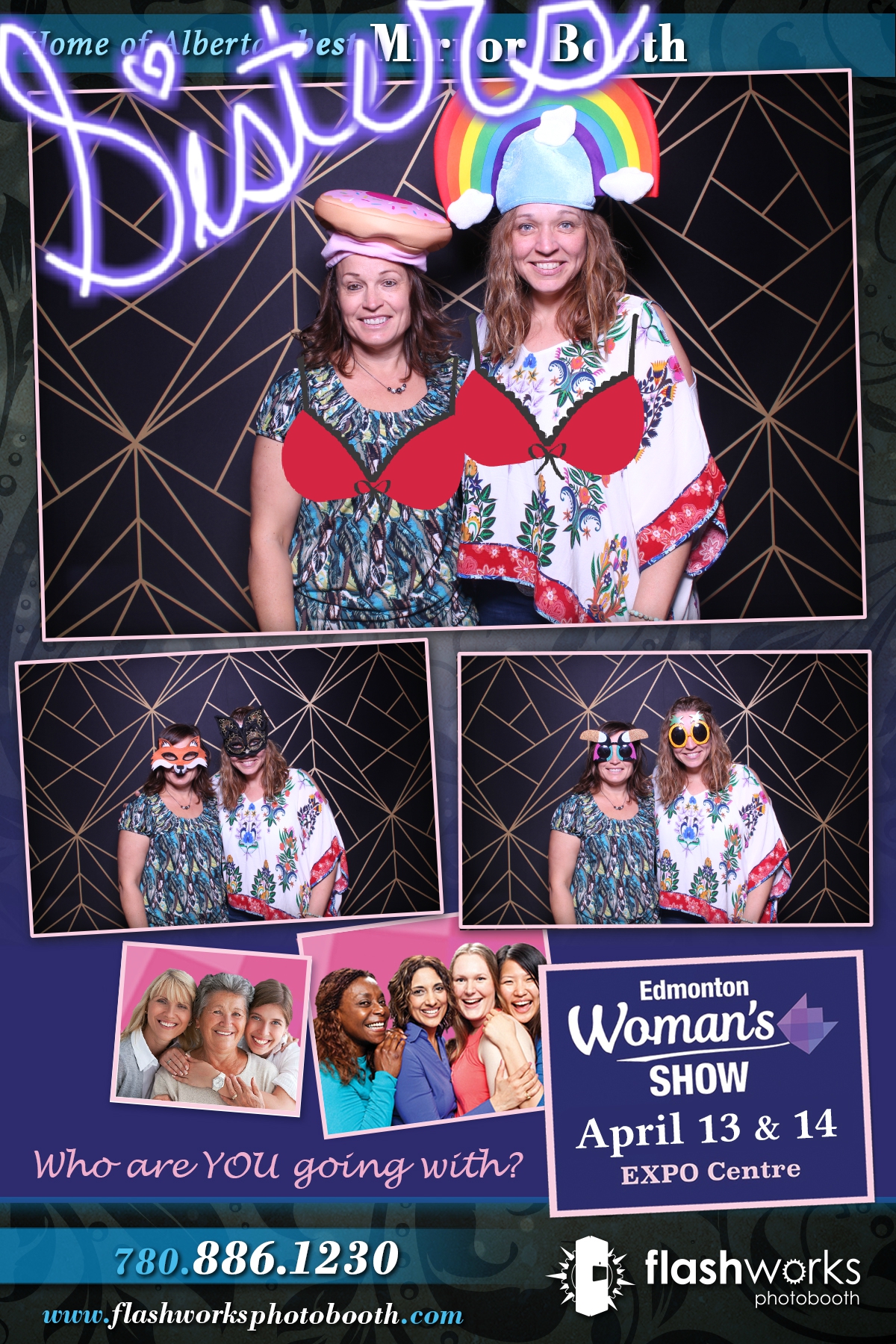 Spring Edmonton Woman's Show 2019 | View more photos from the event at gallery.flashworksphotobooth.com/u/FlashworksPhotoboothInc/Spring-Edmonton-Womans-Show-2019